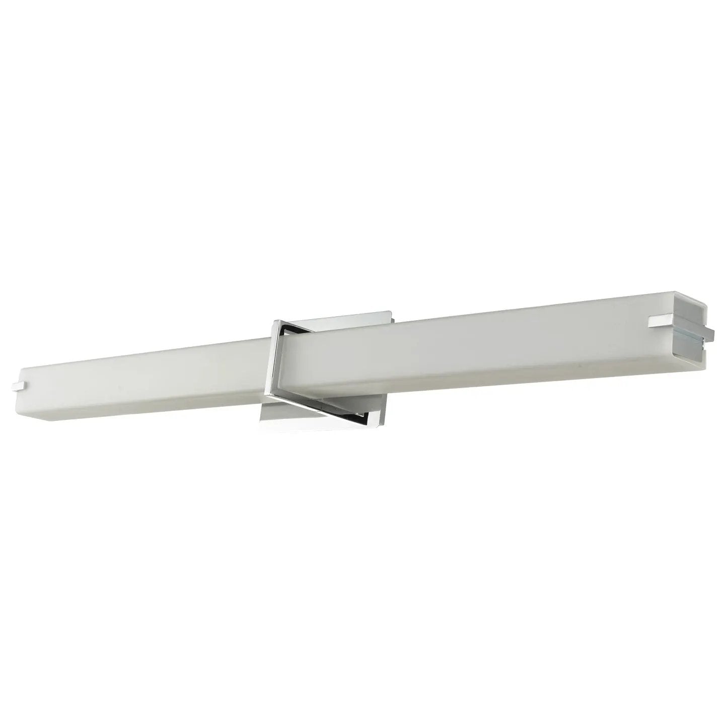 Abra Lighting Squire 38" Vertical or Horizontal Mount Square Glass Vanity-Wall Fixture with High Output Dimmable LED by Abra Lighting