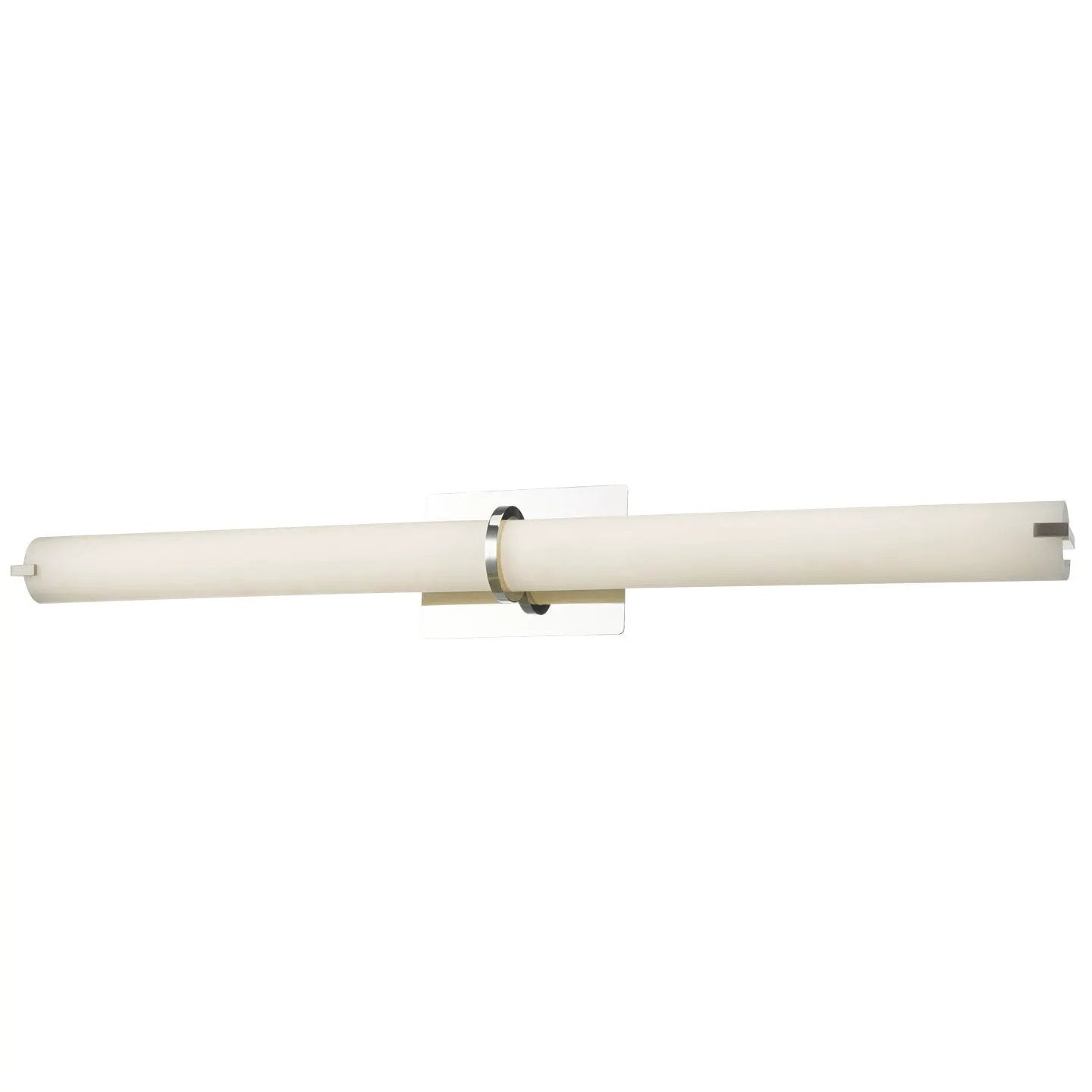Abra Lighting Squire 38" Vertical or Horizontal Mount Round Glass Vanity-Wall Fixture with High Output Dimmable LED by Abra Lighting