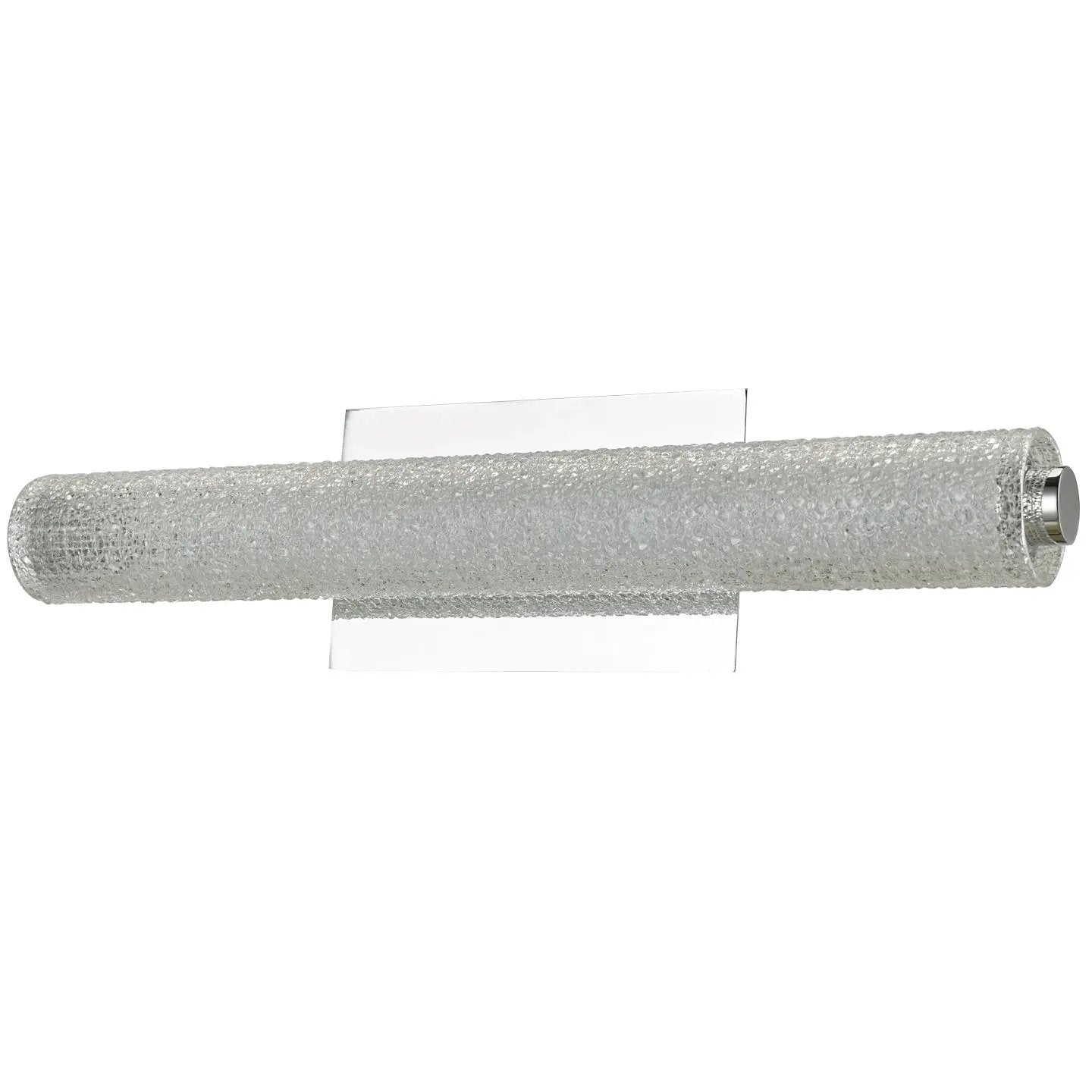 Abra Lighting Radius 20" Hand Blown Diamond Glass Tube LED Vanity by Abra Lighting