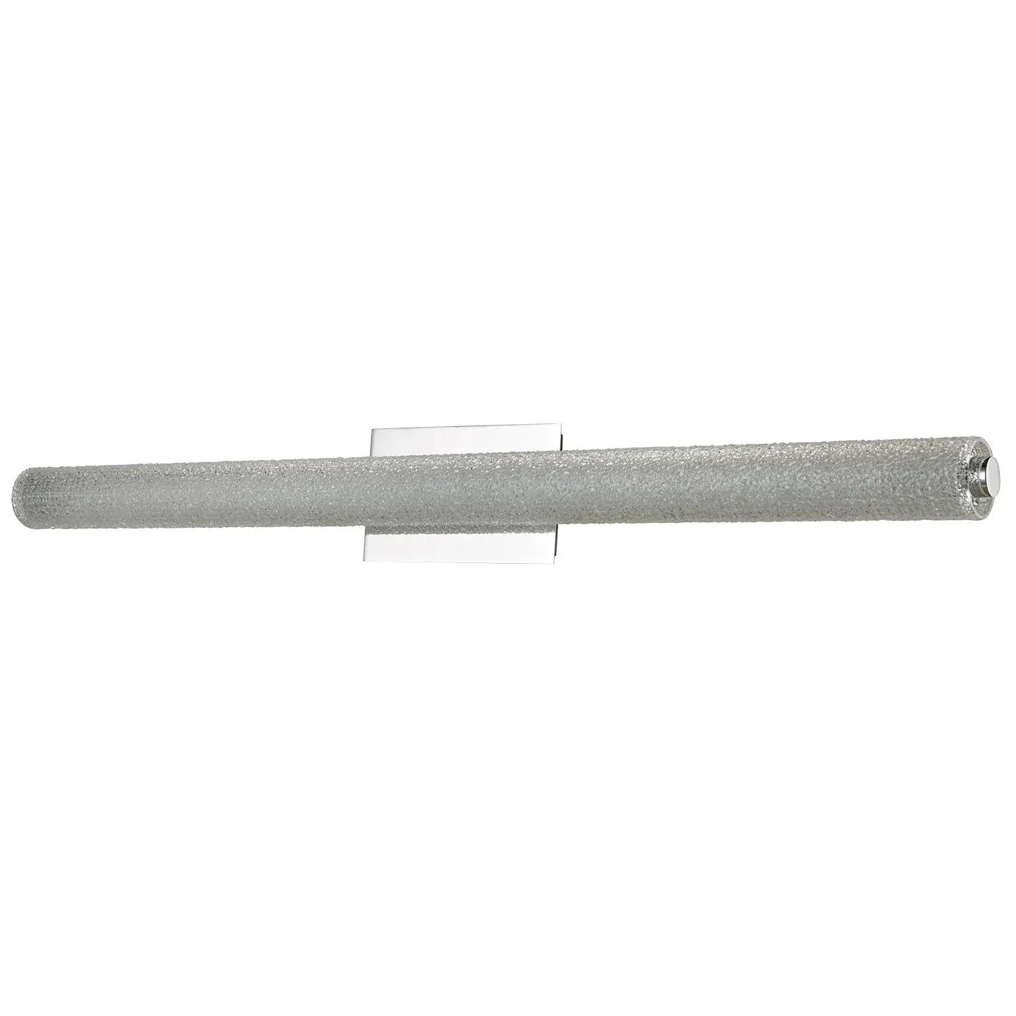 Abra Lighting Radius 39" Hand Blown Diamond Glass Tube LED Vanity by Abra Lighting