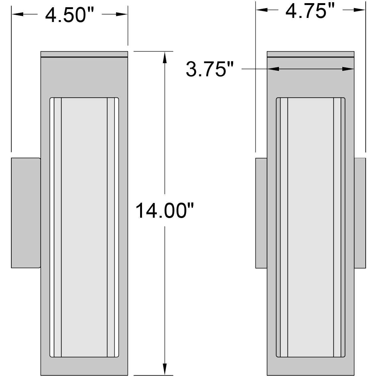 oil rubbed bronze led wall mount