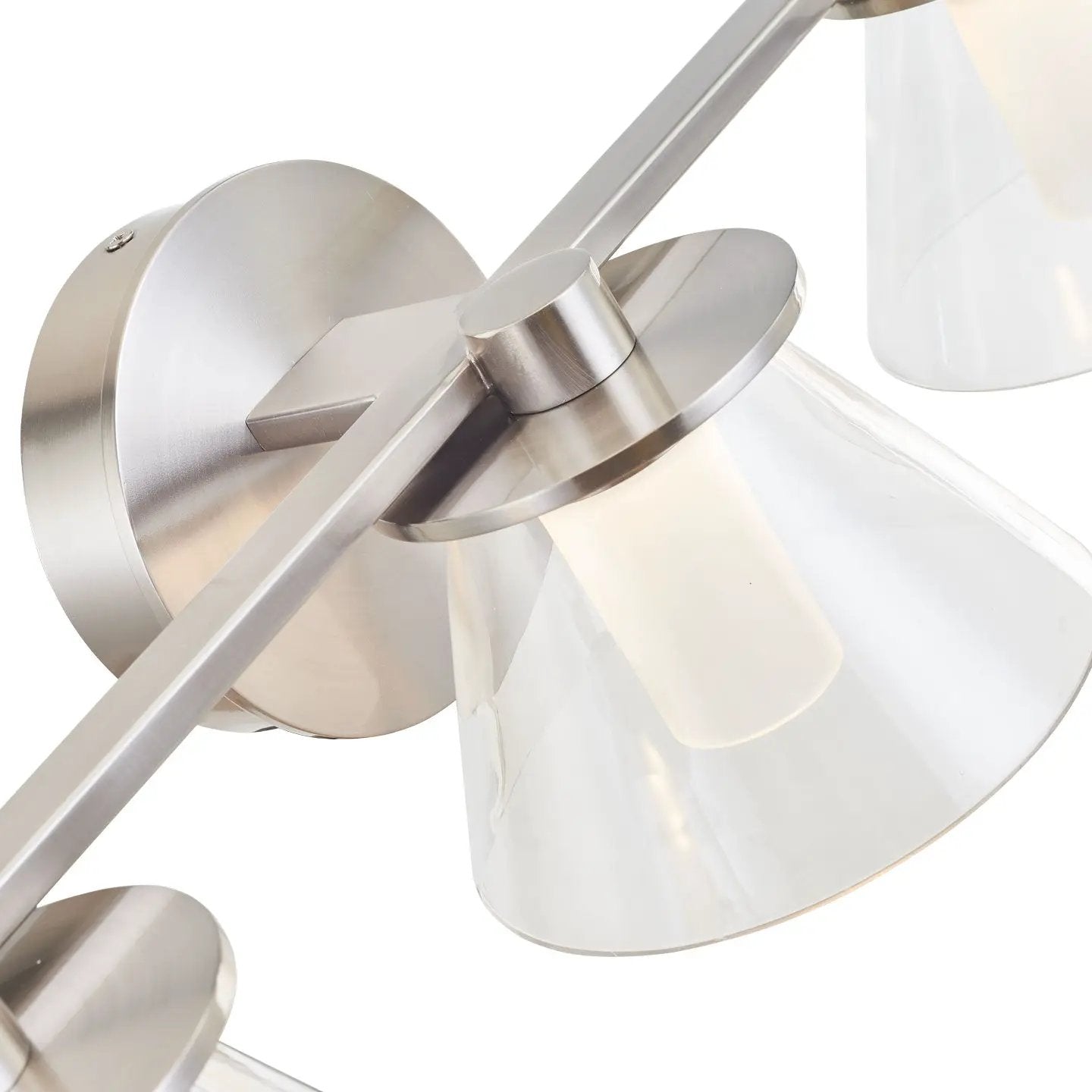 brushed nickel light