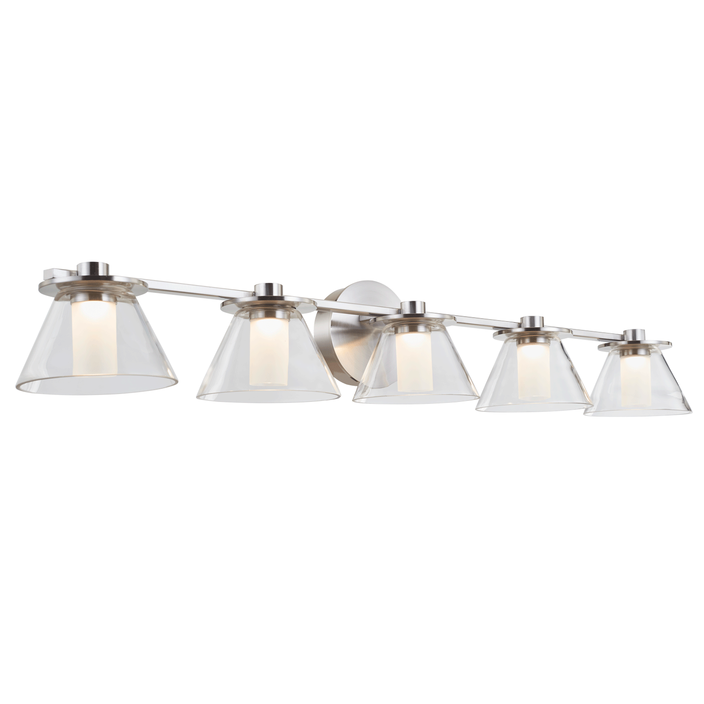 brushed nickel light
