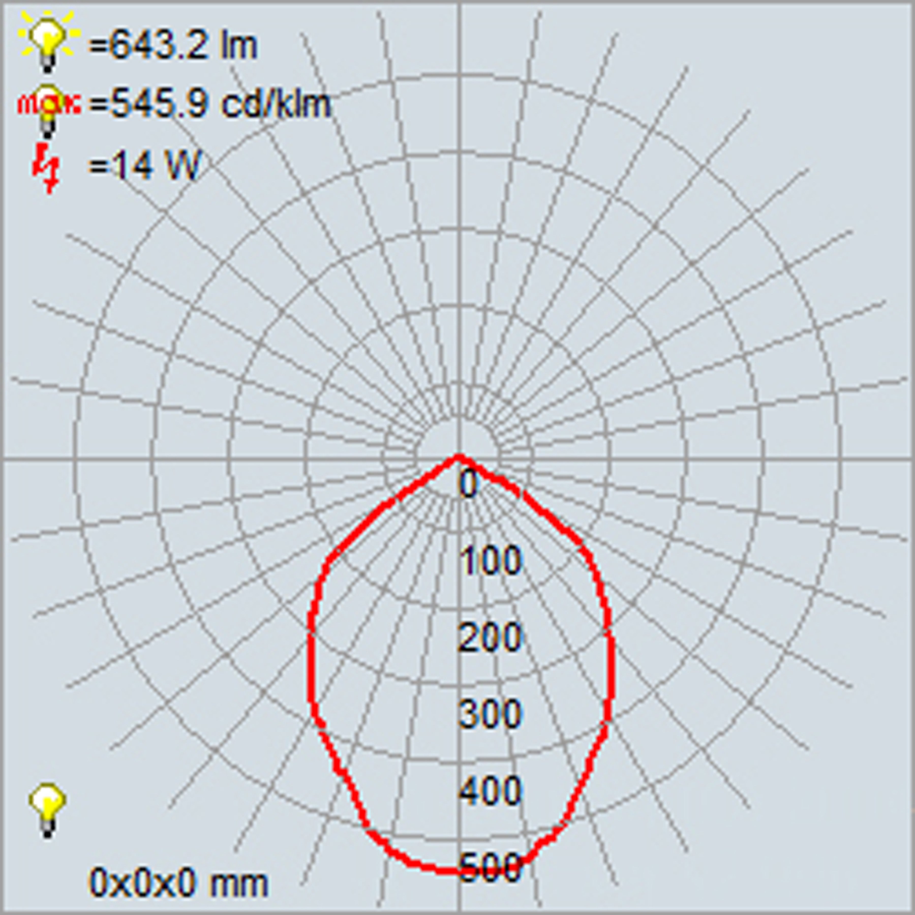black led wall mount