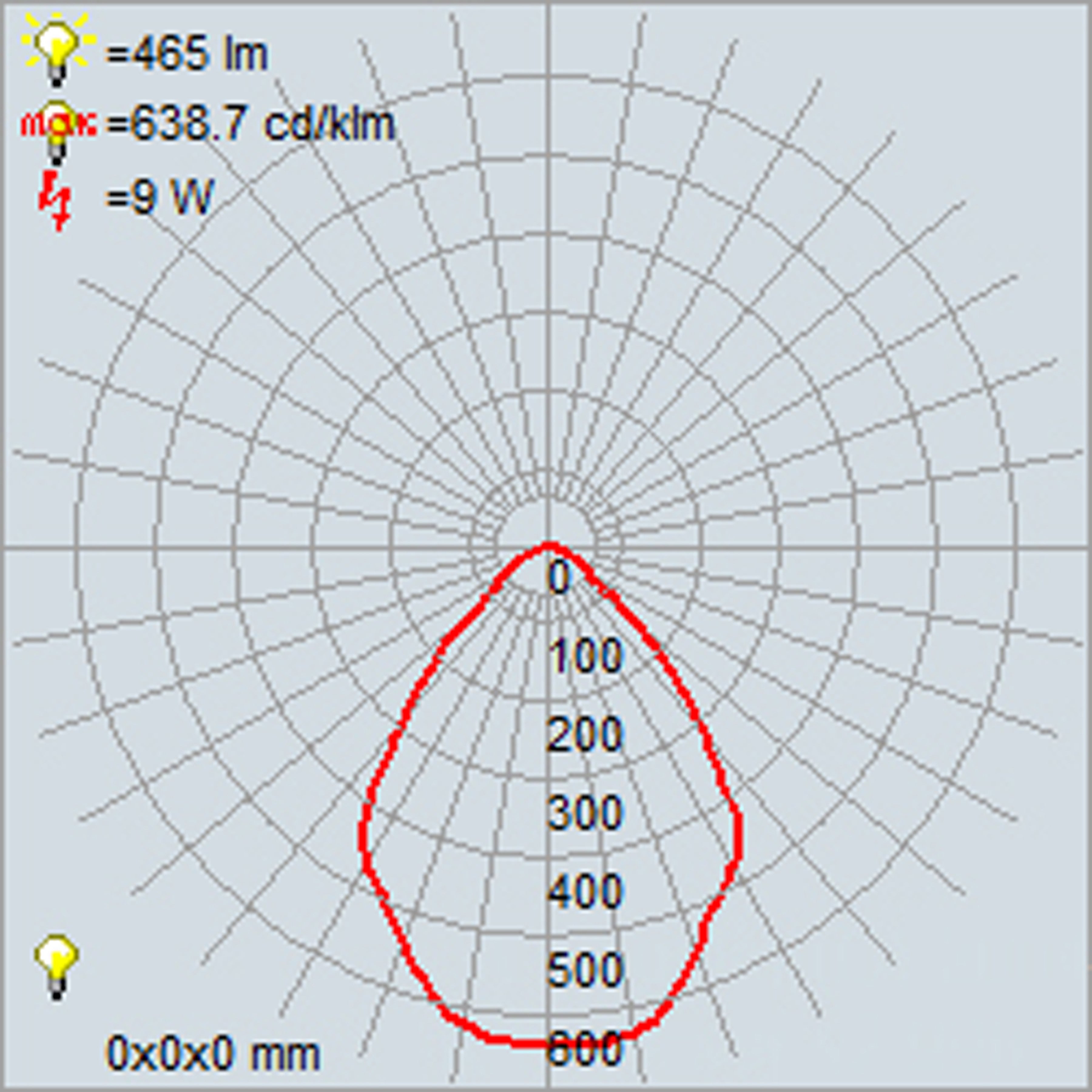 black led wall mount