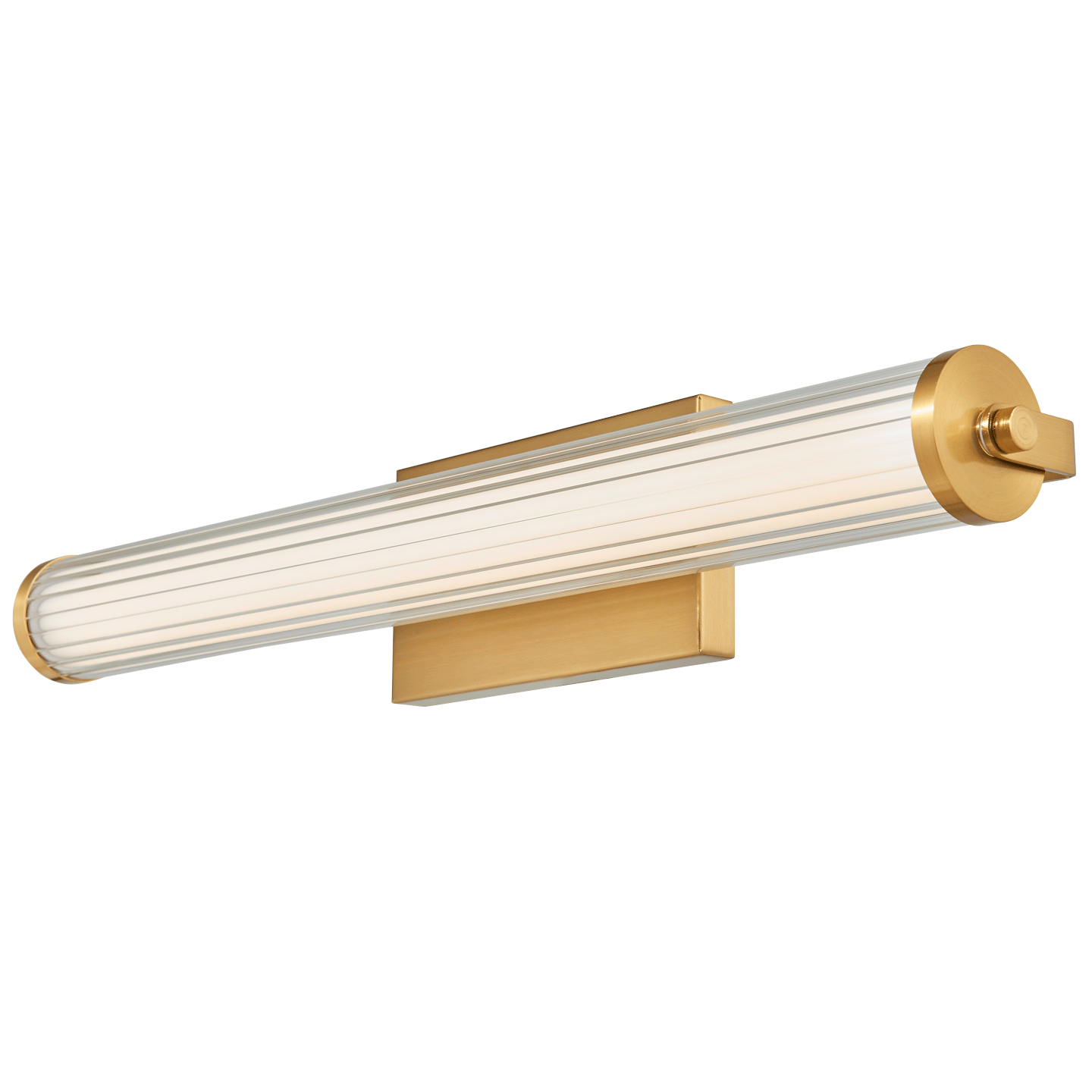 brushed brass light