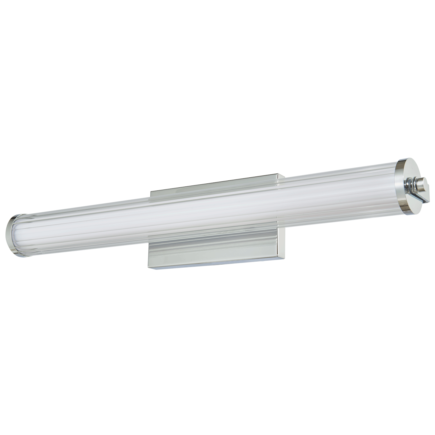 Abra Lighting Macie Fluted Clear Glass Vanity