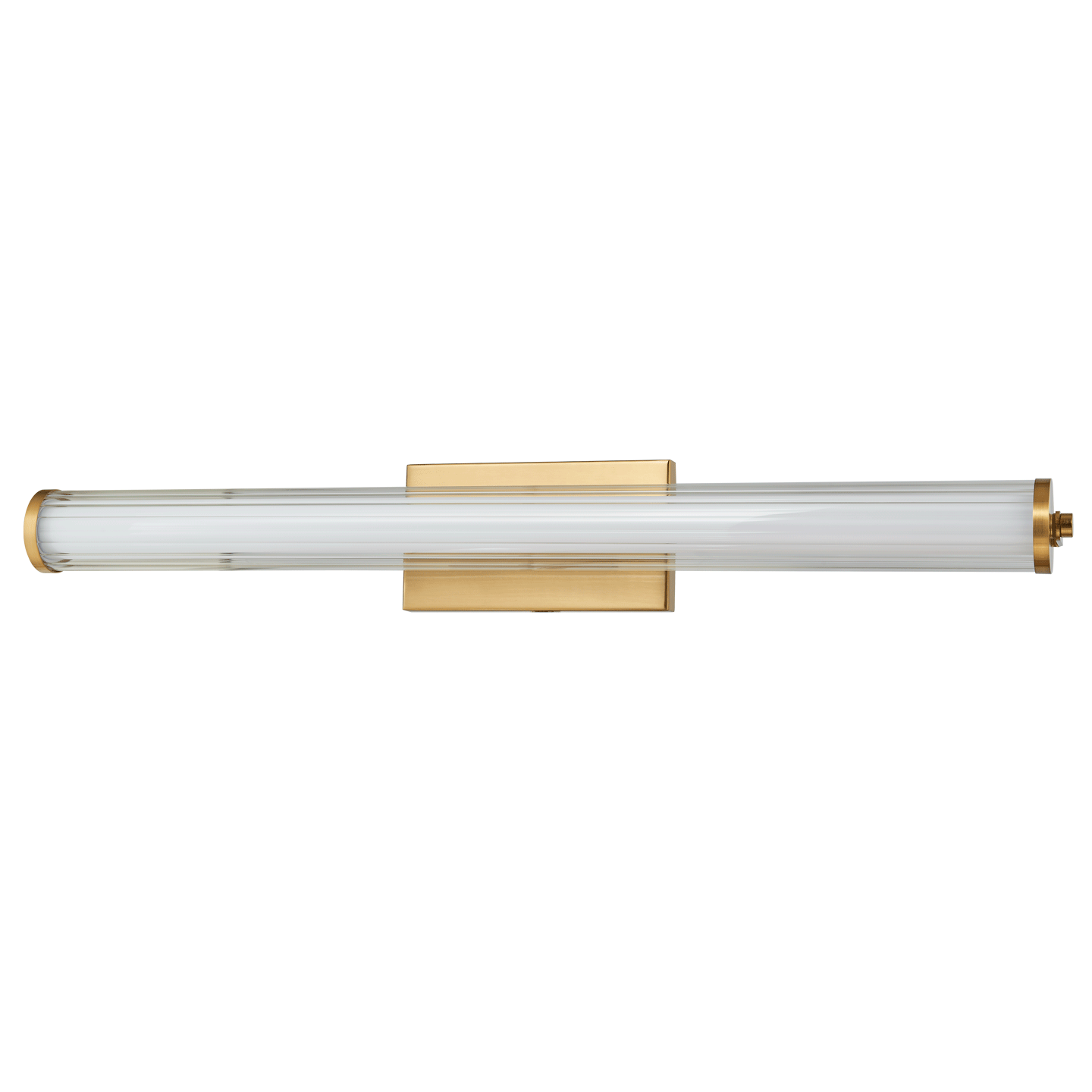 brushed brass light