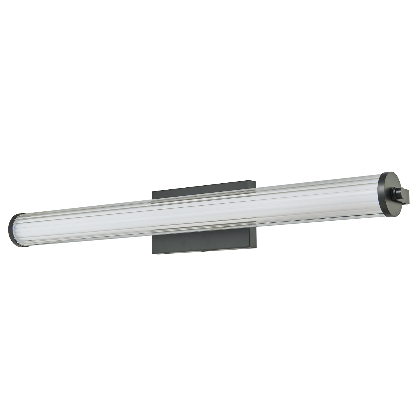 Abra Lighting Macie Fluted Clear Glass Vanity by Abra Lighting