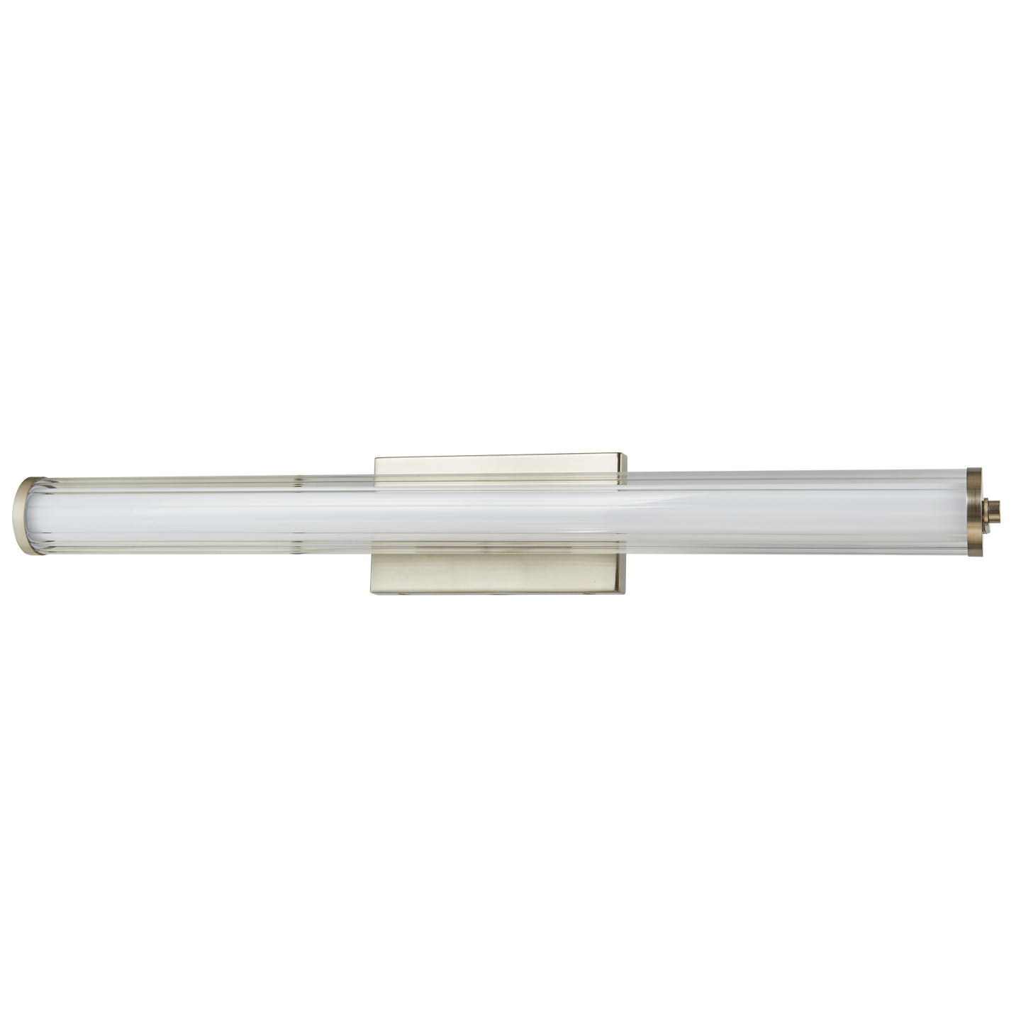 Abra Lighting Macie Fluted Clear Glass Vanity by Abra Lighting