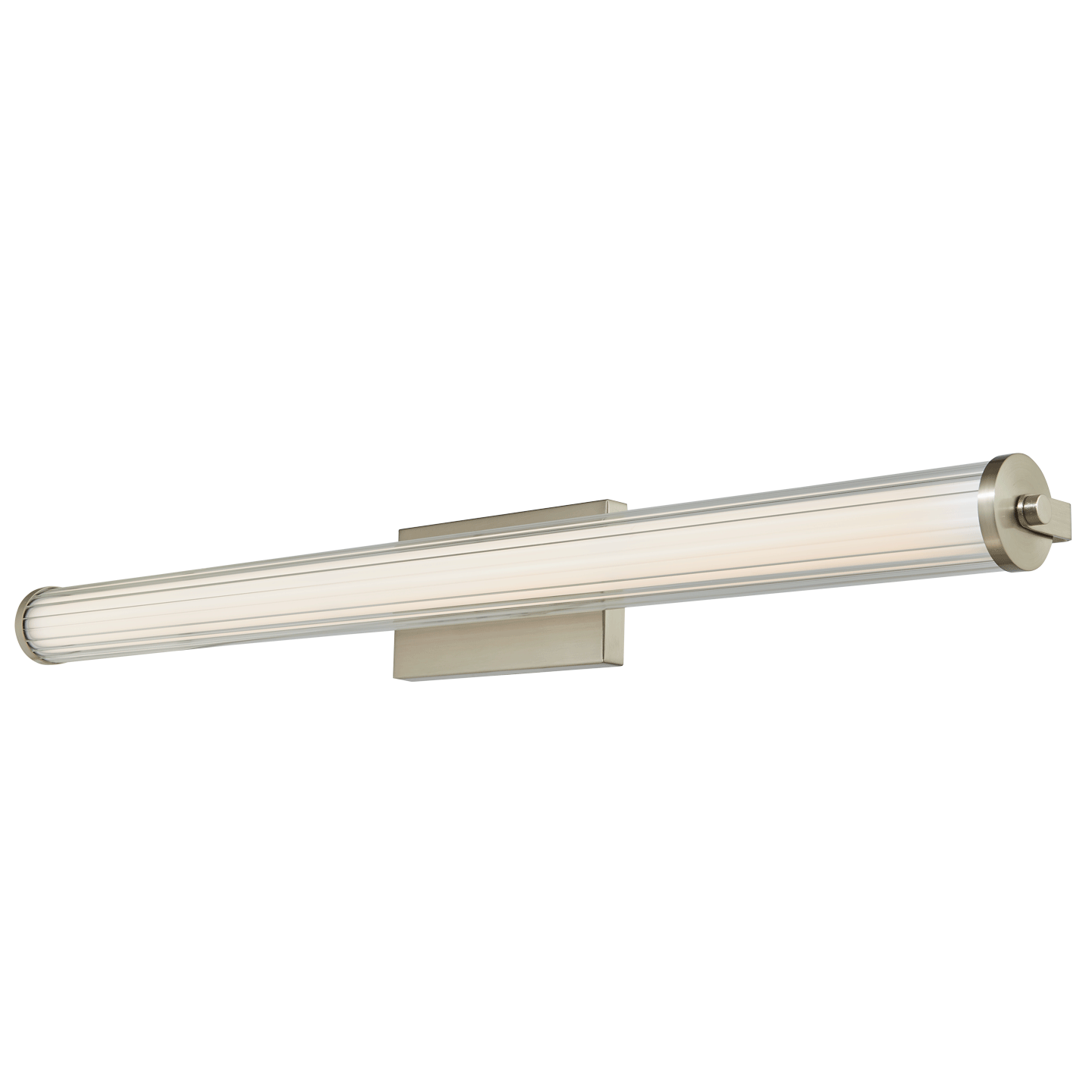 Abra Lighting Macie Fluted Clear Glass Vanity by Abra Lighting