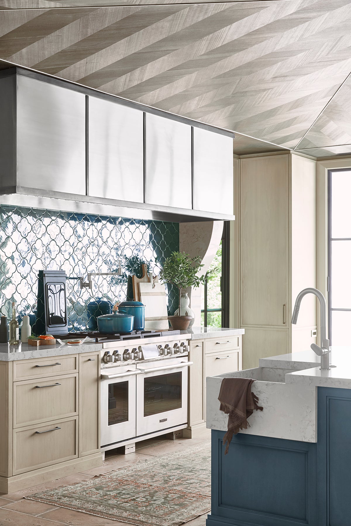 white bronze brushed cabinet pull