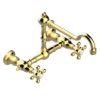 THG Paris 1900 Kitchen Wall Kitchen Faucet Spread 7 7/8" by THG Paris