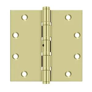 Deltana 5" x 5" Square Hinges, Ball Bearings by Deltana