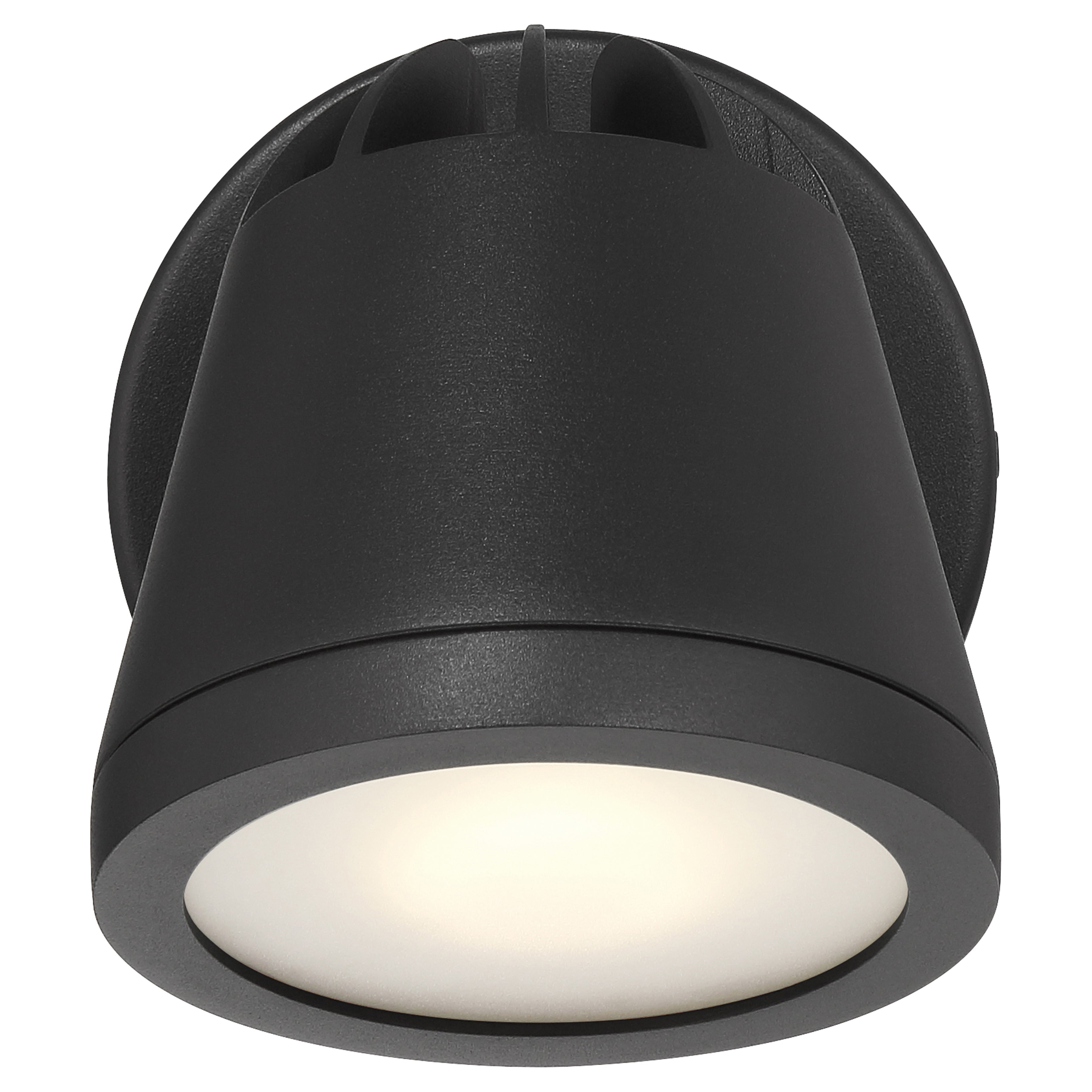 black outdoor adjustable light