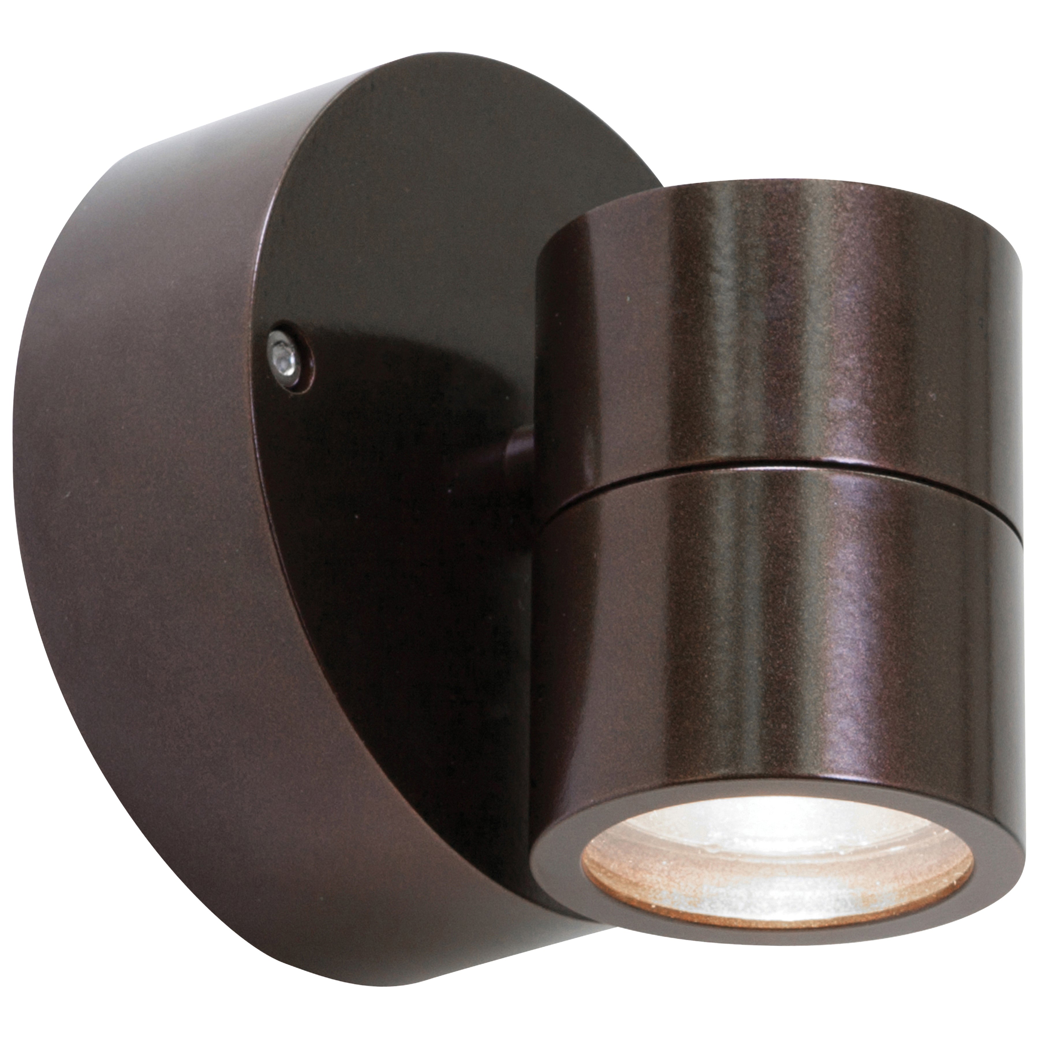 bronze led wall mount