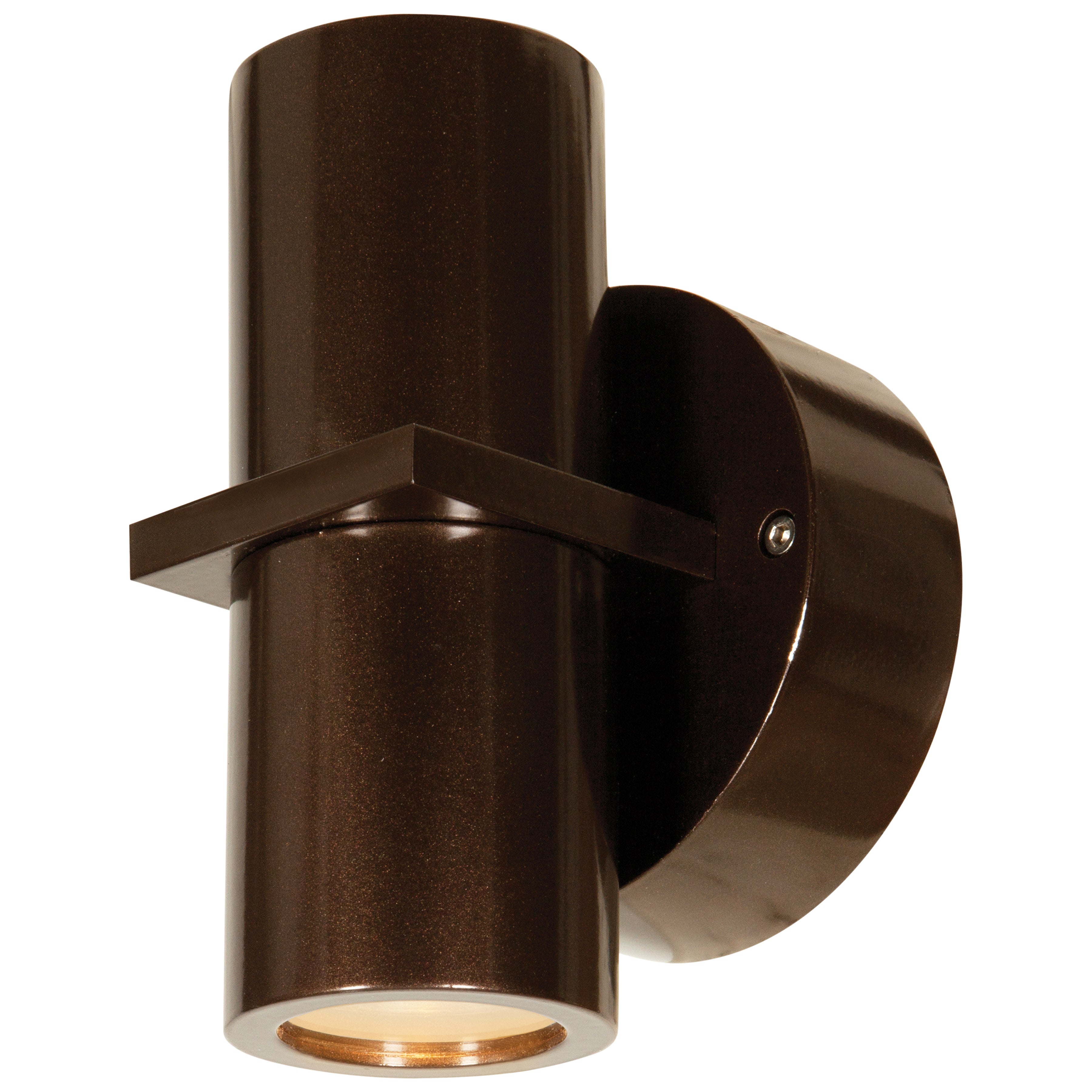 bronze led wall mount