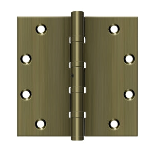 Deltana 5" x 5" Square Hinges, Ball Bearings by Deltana