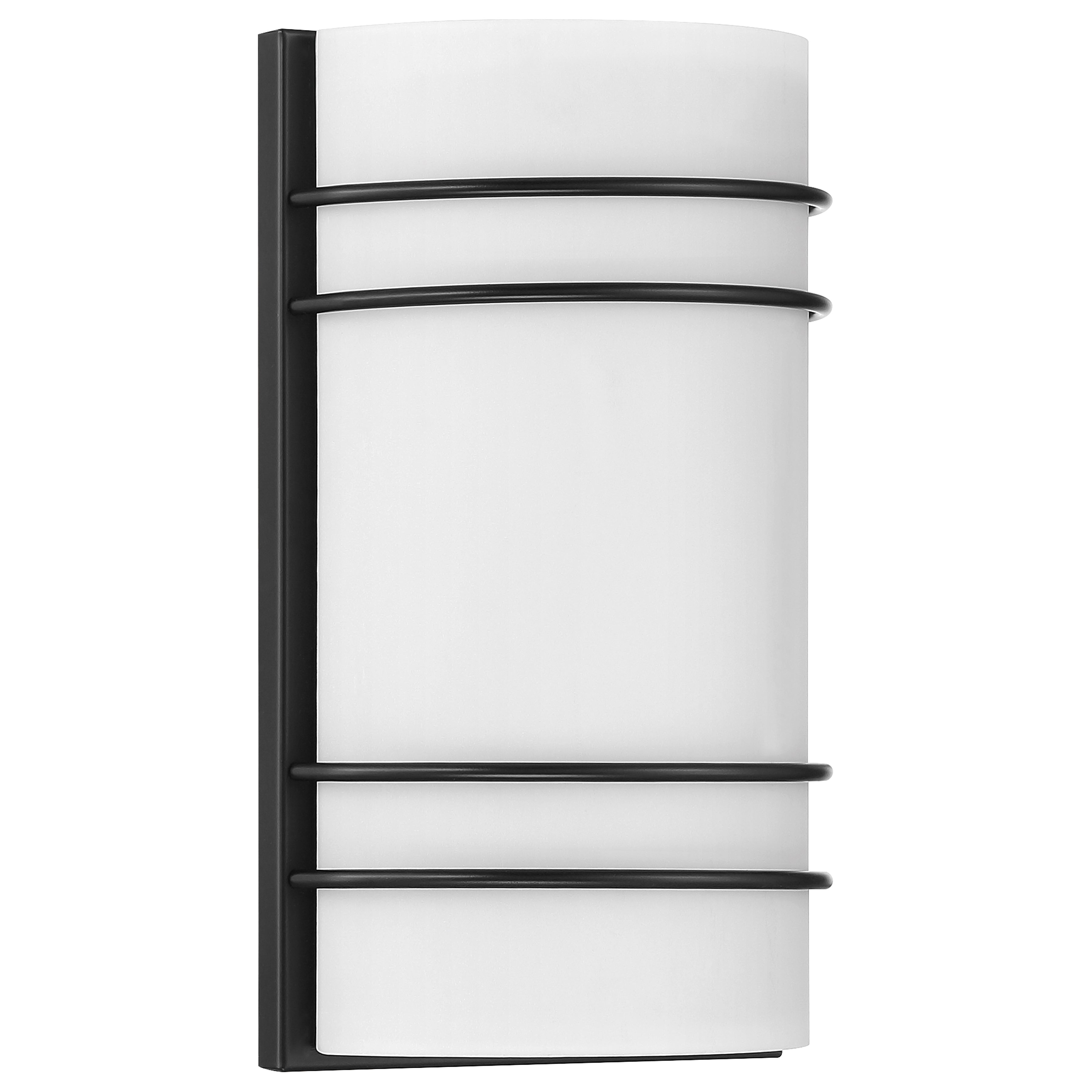 matte black led wall sconce