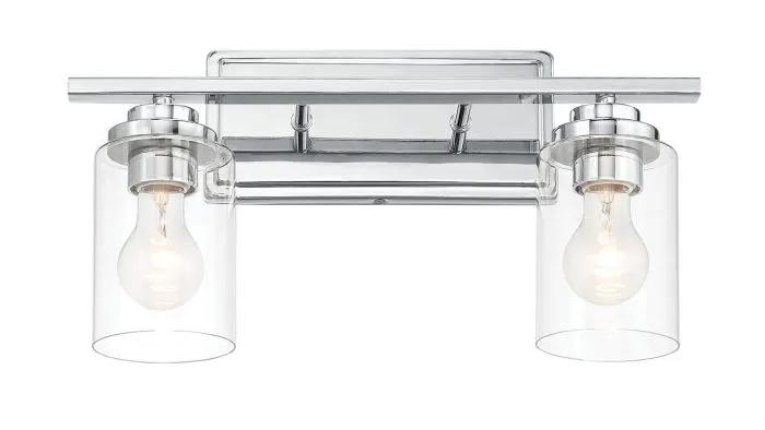 chrome wall sconces