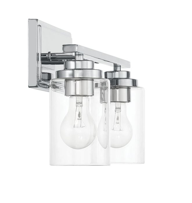 chrome wall sconces