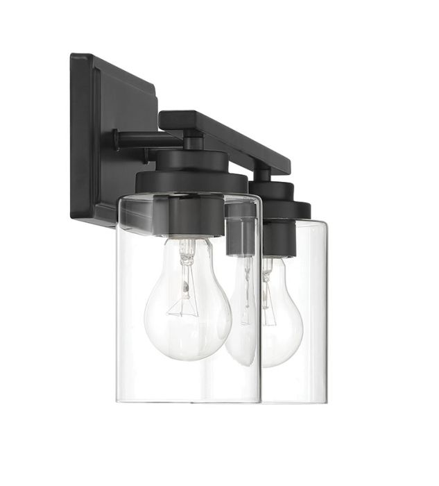 flat black wall sconces
