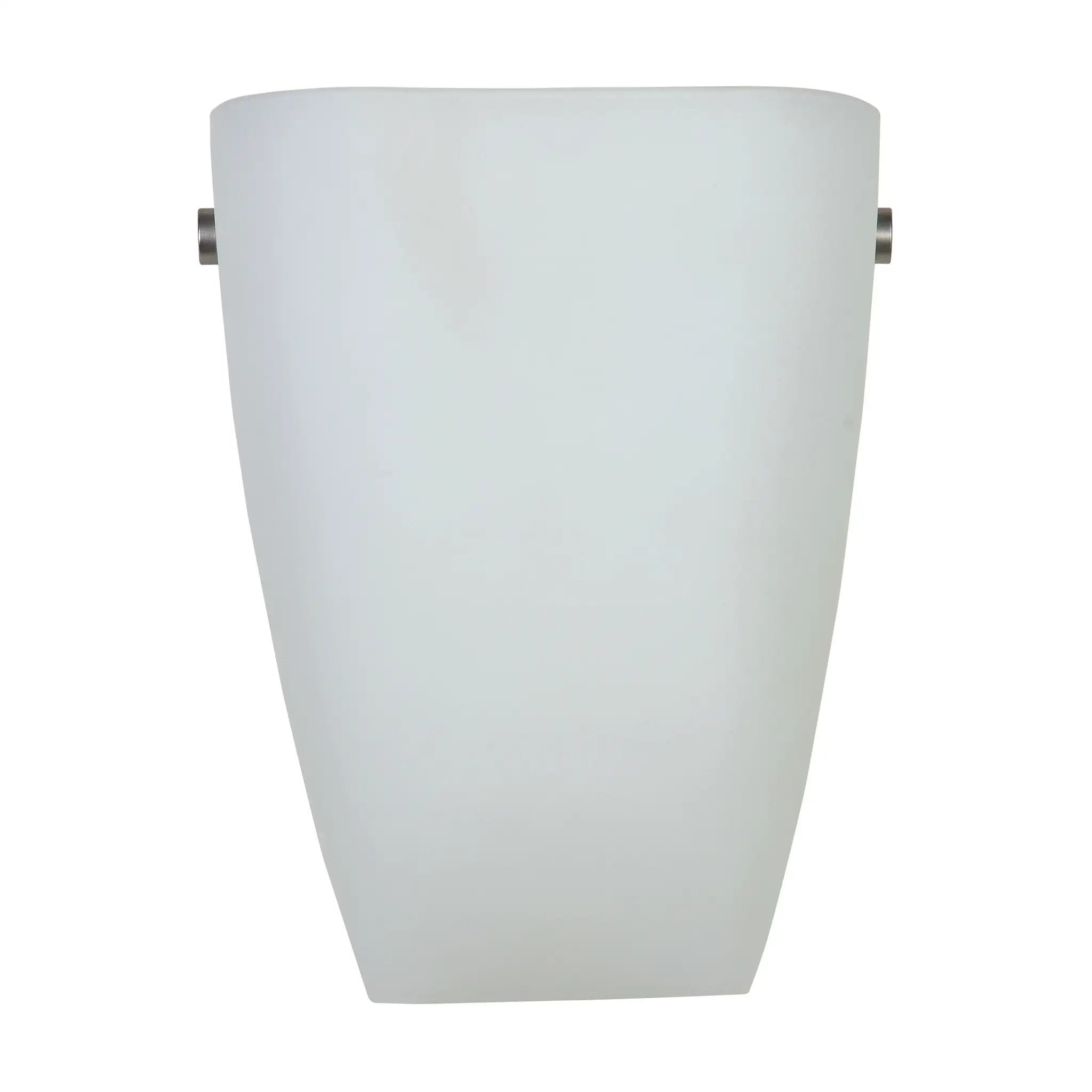 brushed steel led wall sconce
