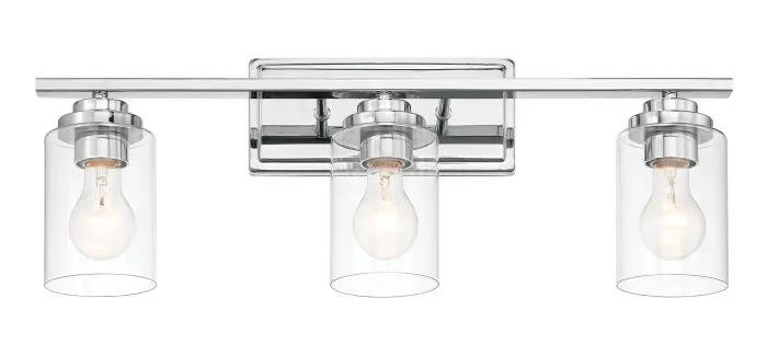 chrome wall sconces