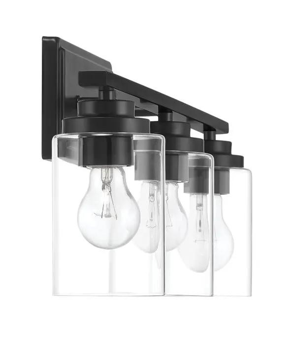 flat black wall sconces