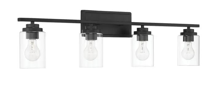 flat black wall sconces
