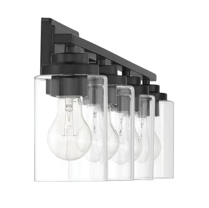flat black wall sconces