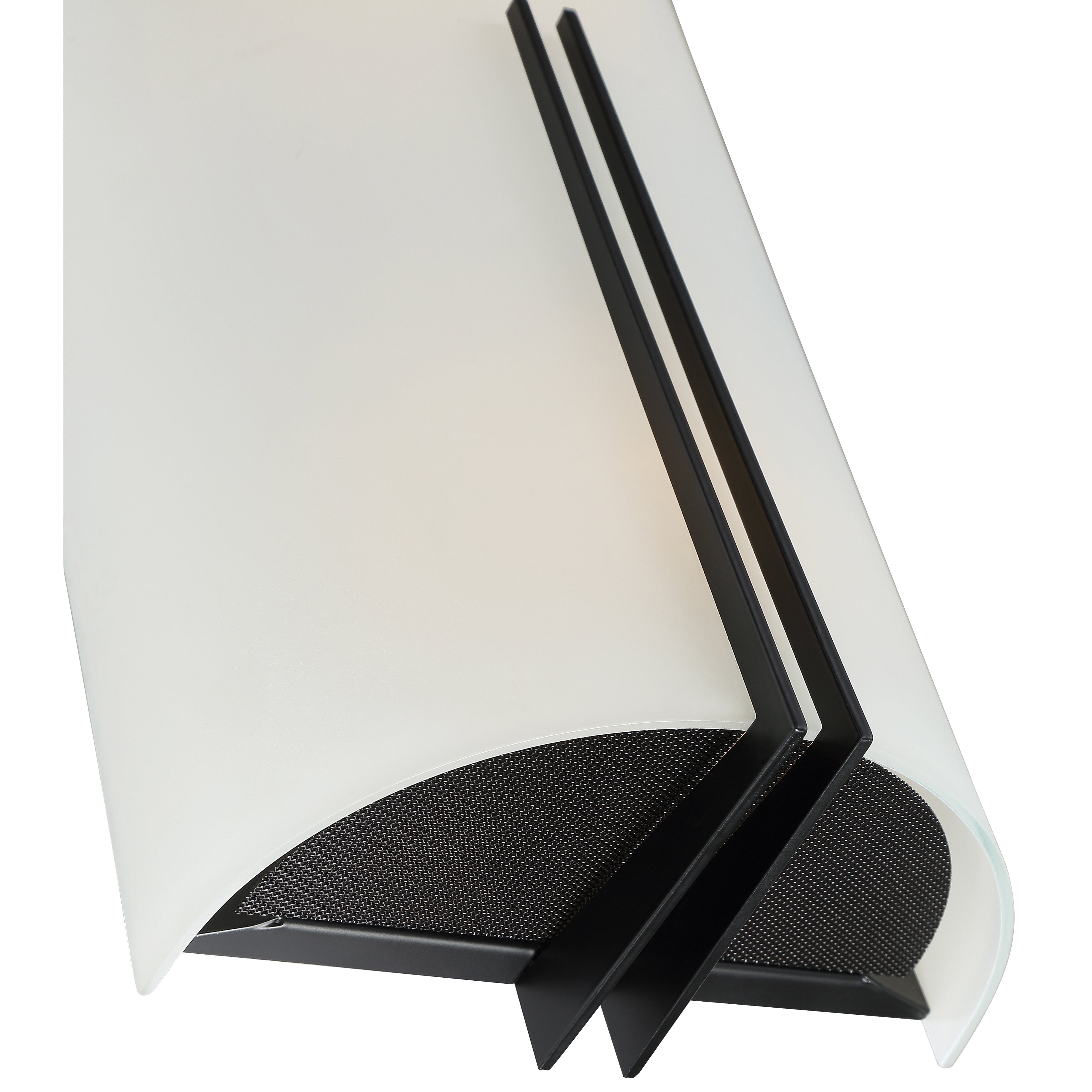 matte black led wall sconce