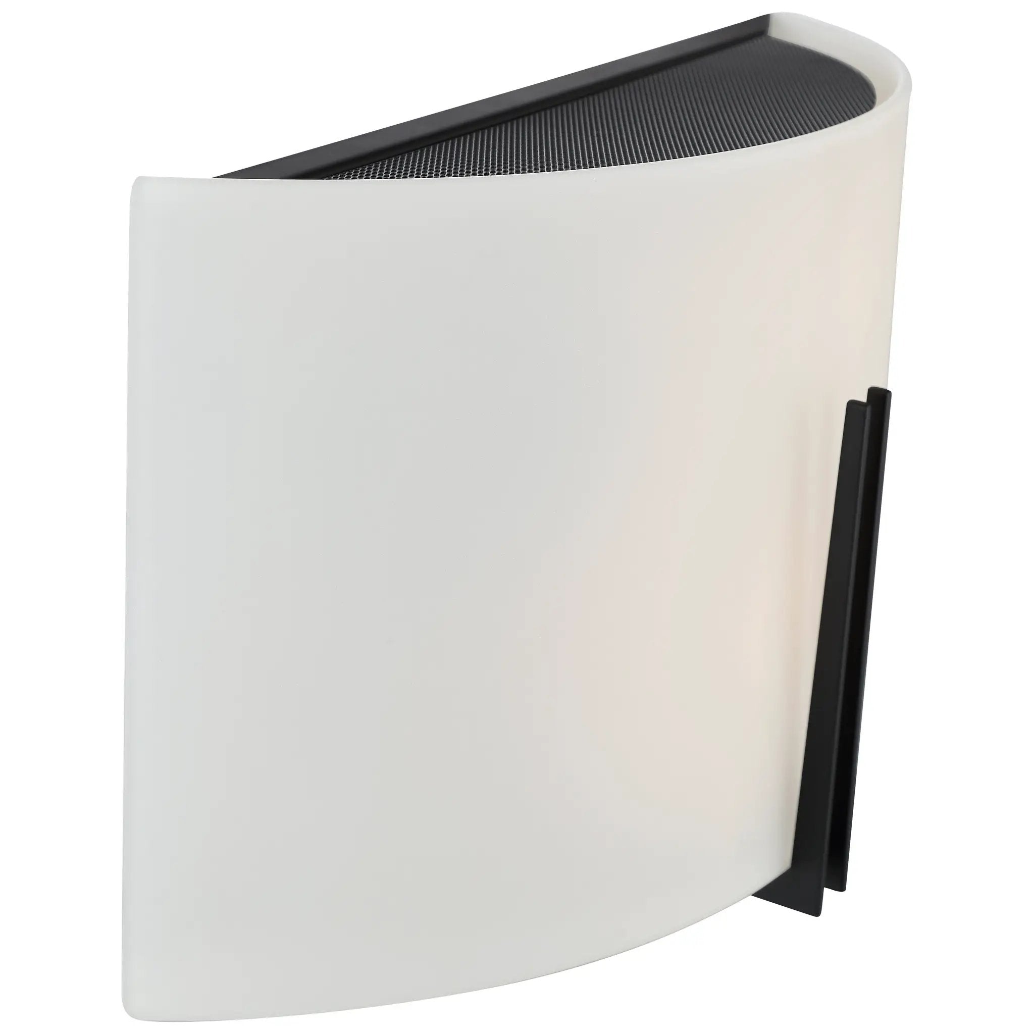 matte black led wall sconce