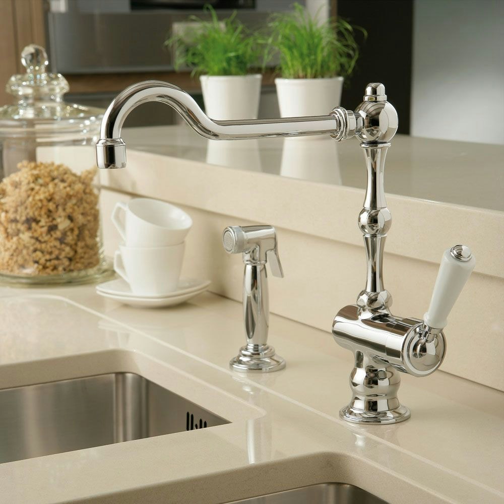 nickel polished faucet