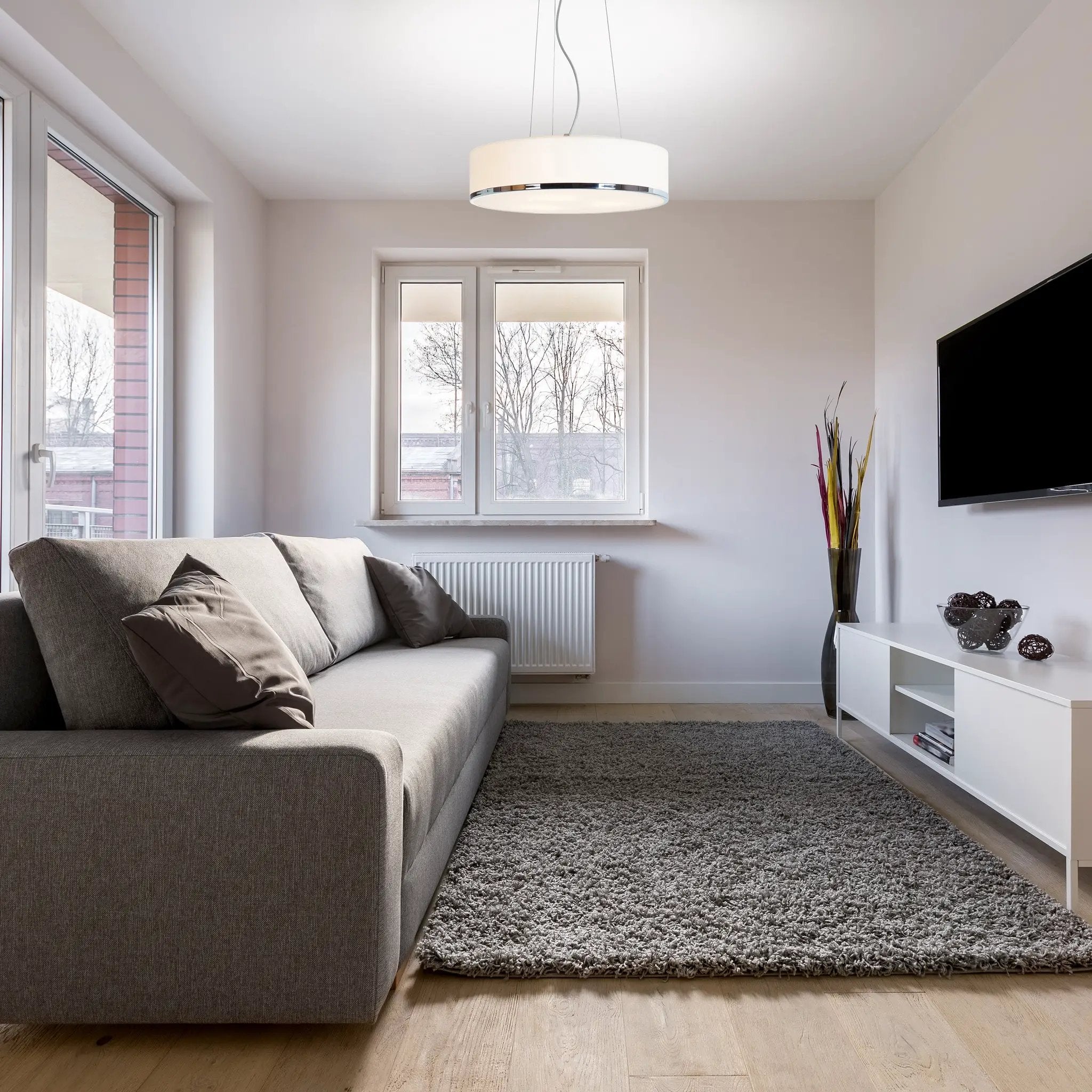 chrome led pendant