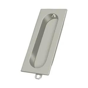 Deltana 3-1/8" x 1-3/8" x 1/2" Rectangle Flush Pull