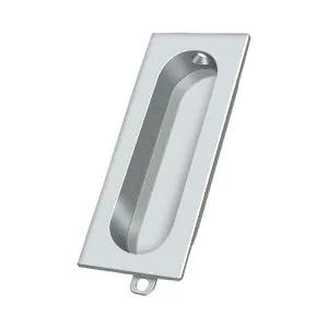 polished chrome flush pull