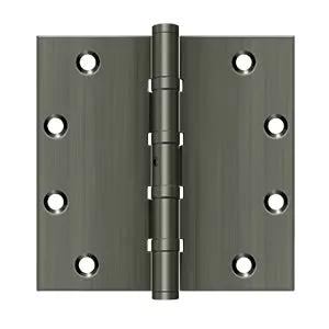 Deltana 5" x 5" Square Hinges, Ball Bearings by Deltana