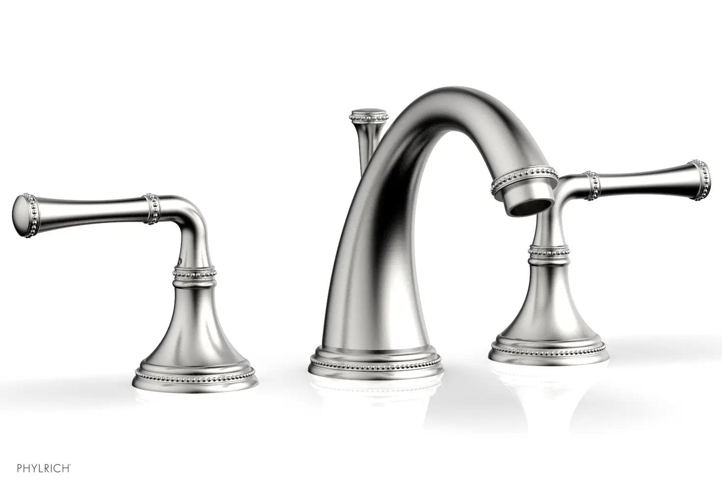 Phylrich BEADED Widespread Faucet Lever Handles by Phylrich