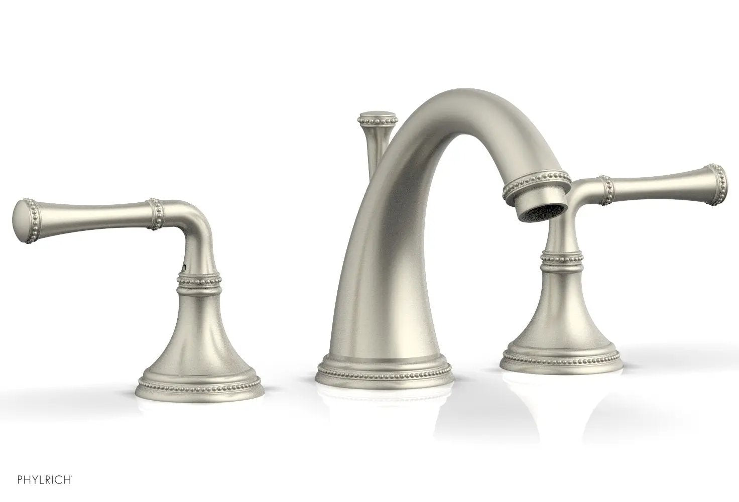 Phylrich BEADED Widespread Faucet Lever Handles by Phylrich