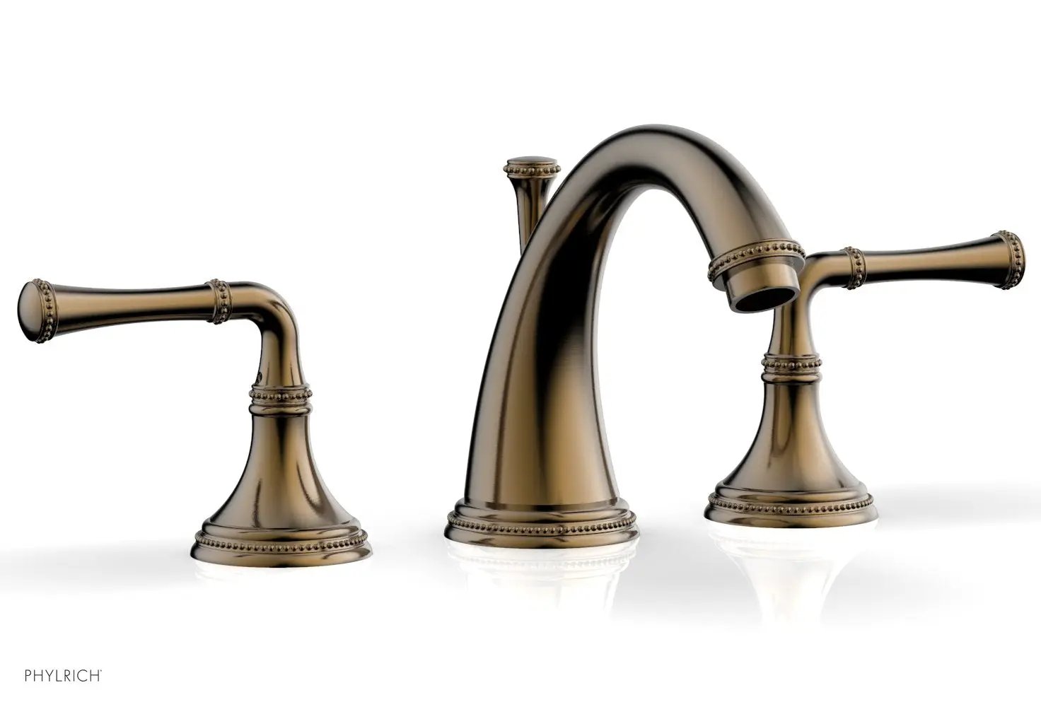 Phylrich BEADED Widespread Faucet Lever Handles by Phylrich