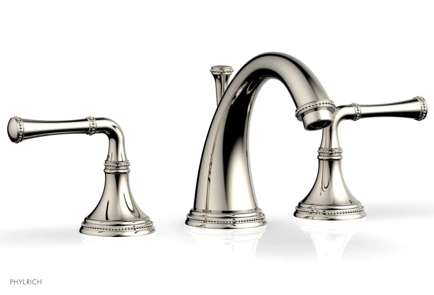 Phylrich BEADED Widespread Faucet Lever Handles by Phylrich