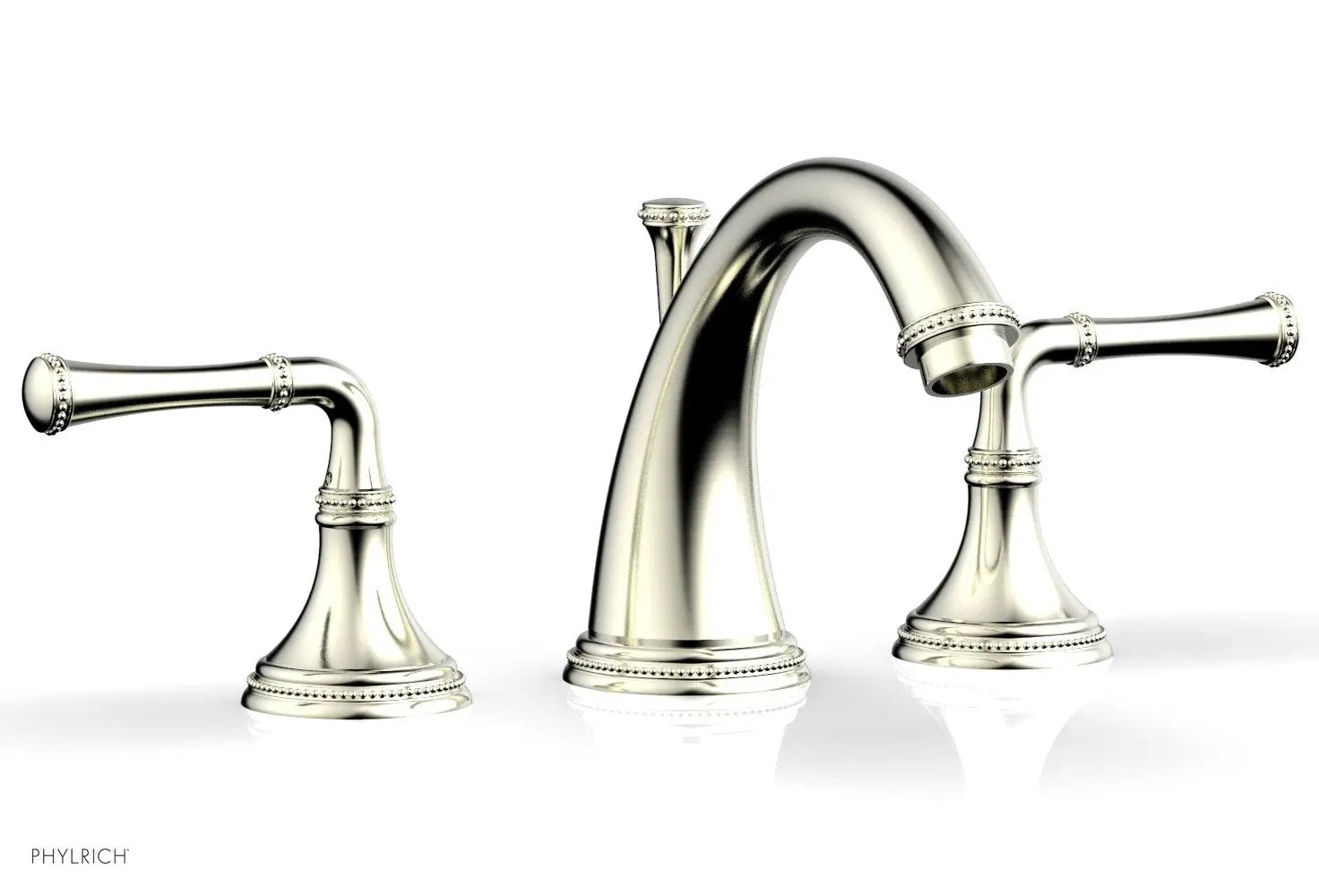 Phylrich BEADED Widespread Faucet Lever Handles by Phylrich