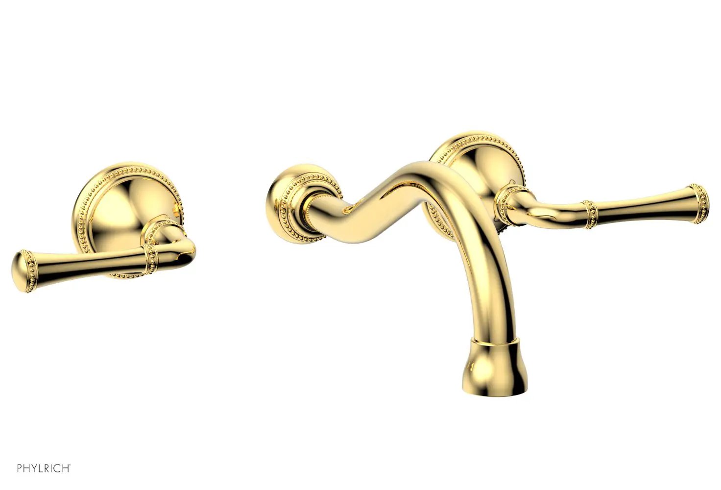 Phylrich BEADED Widespread Faucet by Phylrich