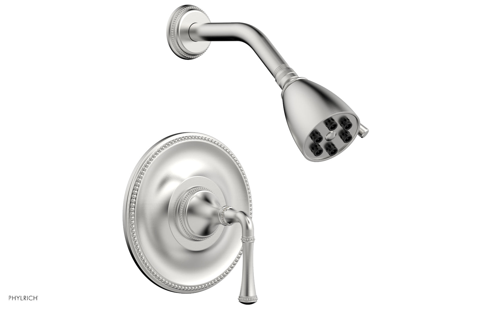 Phylrich BEADED Pressure Balance Shower Set - Lever Handle