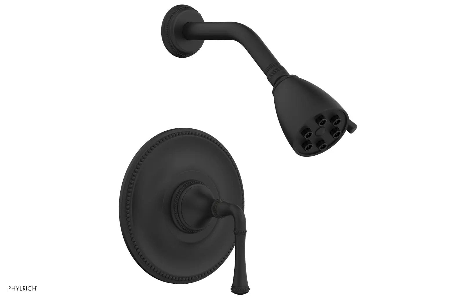 Phylrich BEADED Pressure Balance Shower Set - Lever Handle by Phylrich