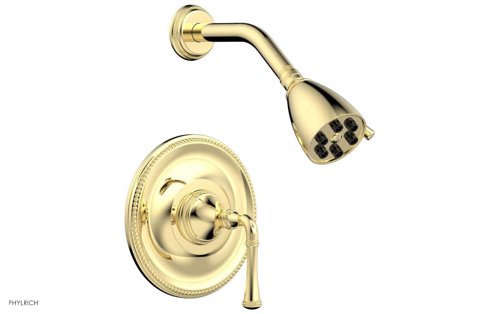 Phylrich BEADED Pressure Balance Shower Set - Lever Handle