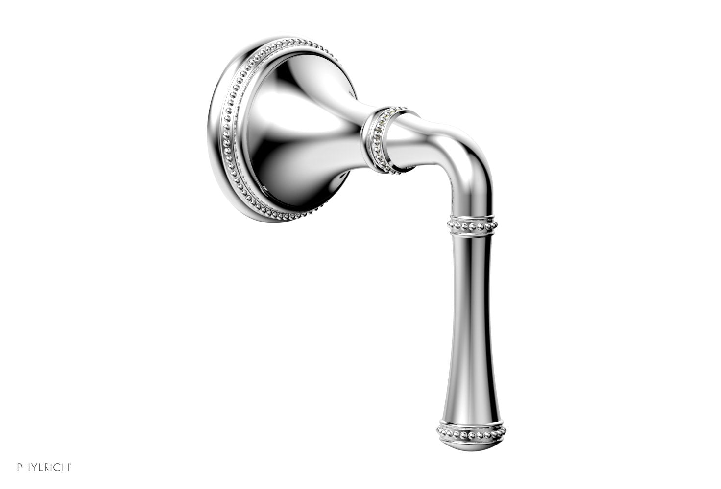 polished chrome volume control