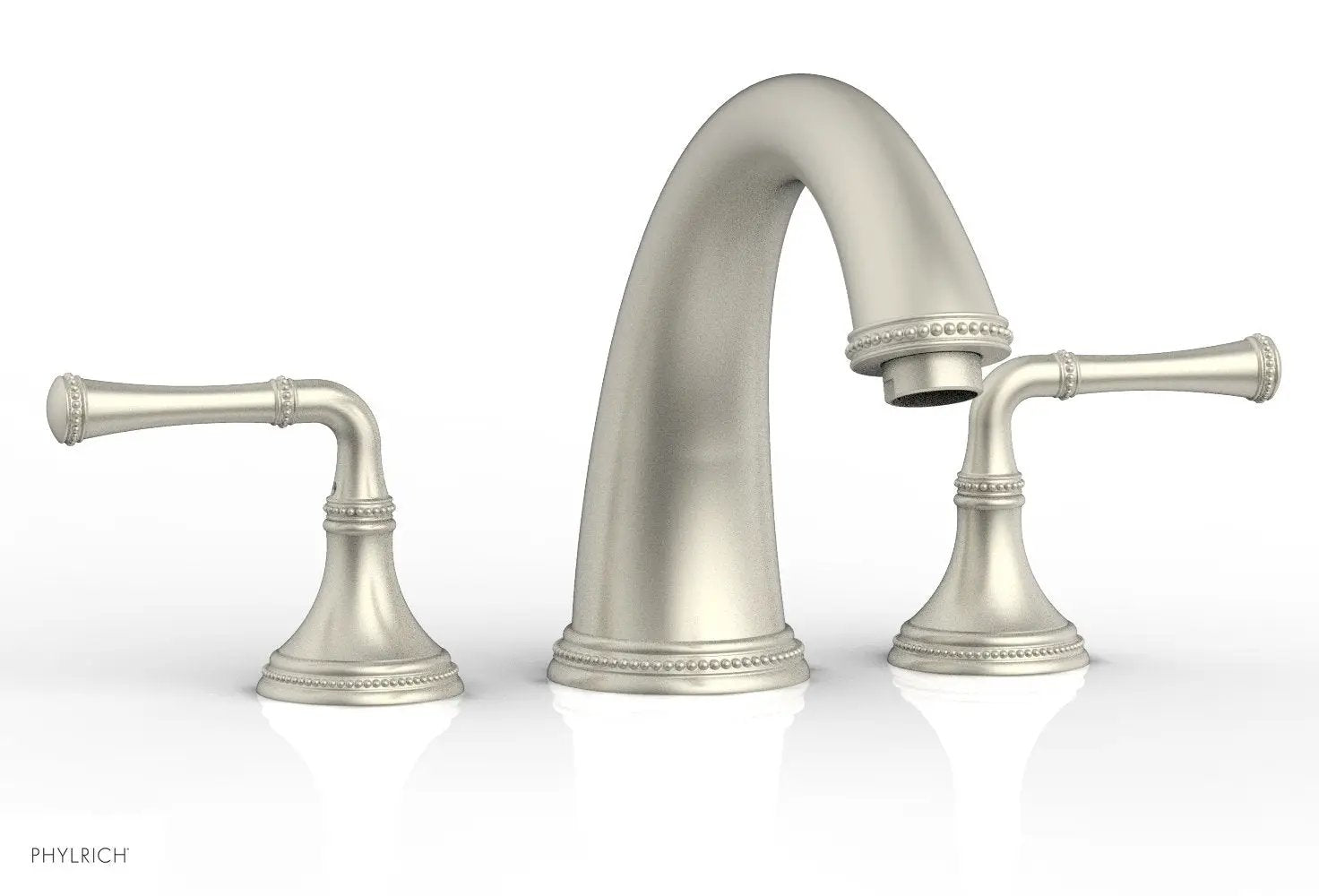 Phylrich BEADED Deck Tub Set - Lever Handles by Phylrich