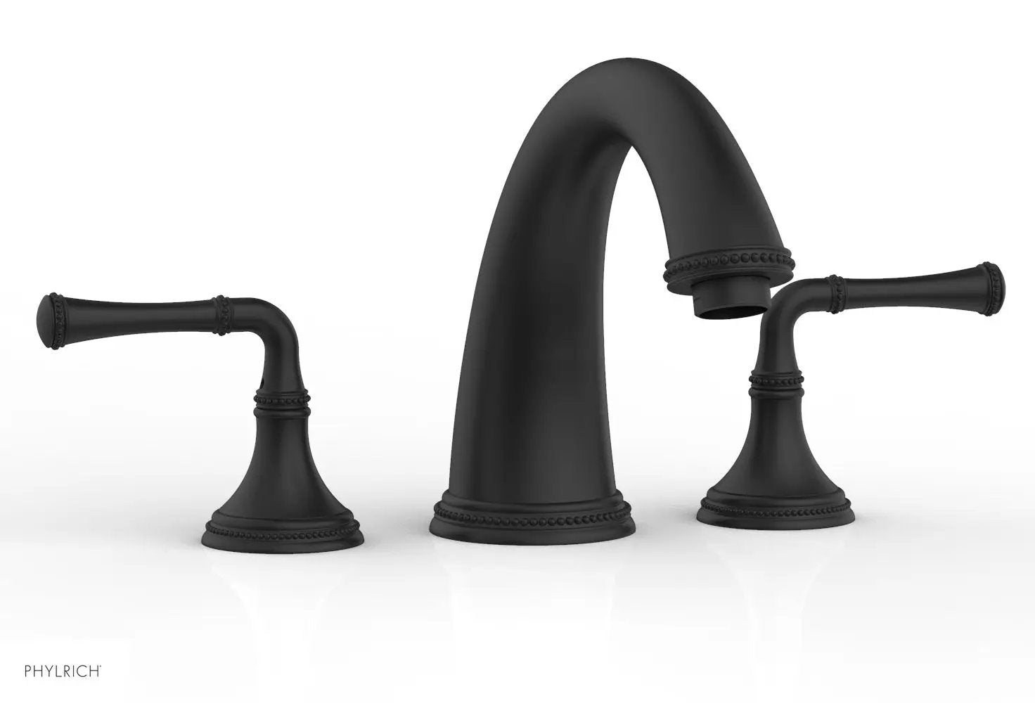 Phylrich BEADED Deck Tub Set - Lever Handles by Phylrich